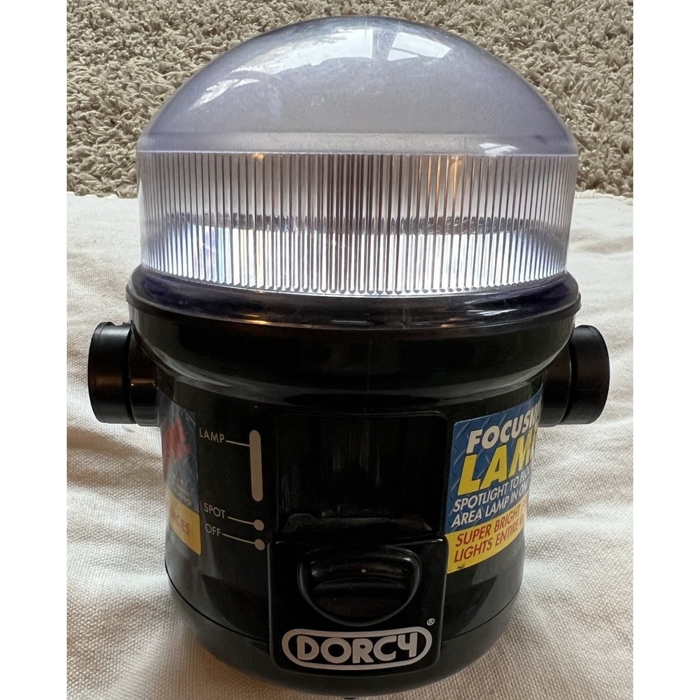 Dorcy Model 41-1015 Spotlight TO Floodlight Lamp W/Kickstand Green Tested